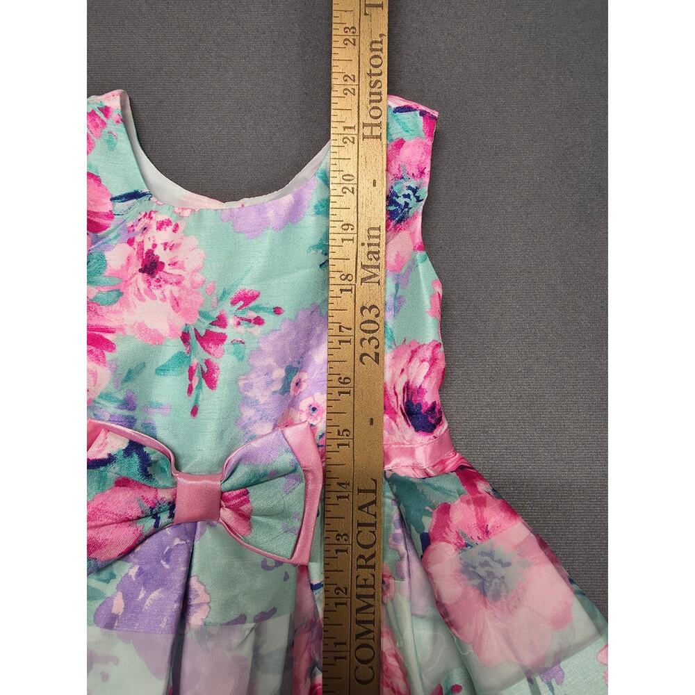 Jona Michelle Girls’ Special Occasion/Party Dress Floral Spring Wedding Size 3T - Picture 6 of 7